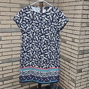 Banana Republic Ladies Floral Dress  Sz 2 Excellent